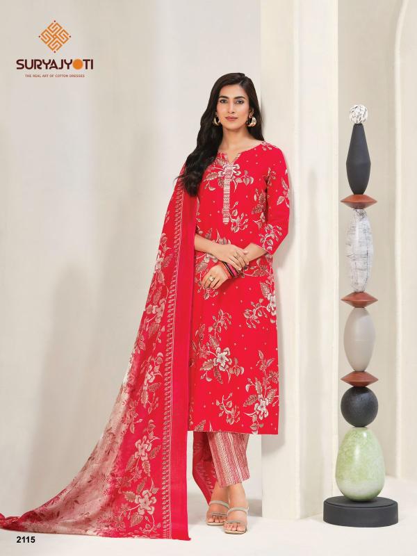 Suryajyoti zion cotton vol-21 dress material wholesale with price